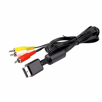 6ft AV RCA TV Audio Video Cable Adapter Cord for Sony PlayStation PS 1 2 3