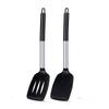 Conjunto de 2 Espátulas de Silicone Resistente ao Calor Antiaderente Espátula para Bife Utensílios de Cozinha Conjunto de Ferramentas de Cozinha Kit de Espátulas