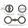 Magnetic Ring Phone Holder Foldable 360° Rotatable Fidget Spinner Stand Magnetic Finger Grip Compatible Desk Gym Car Use
