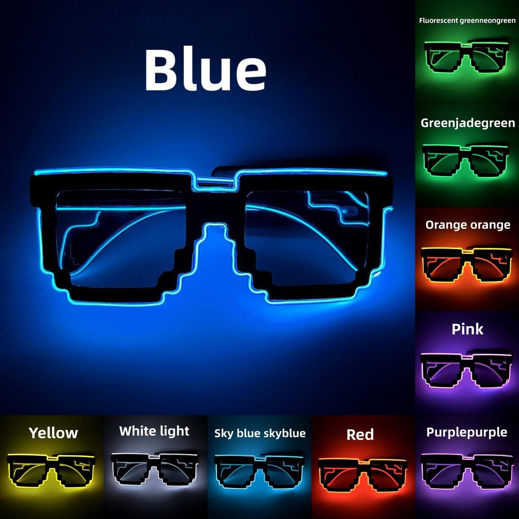 Led Light Glasses Party Props For Nightclub Events And Celebrations