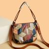 Splicing fashionable and foreign casual tote bag