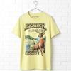 Big Buck Hunter T-Shirt: Vintage Style Print - 100% Cotton