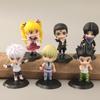 6pcs/set HUNTER×HUNTER Anime Figure Killua Zoldyck GON FREECSS Action Figure Cartoon Print Collectible Model Doll Toys