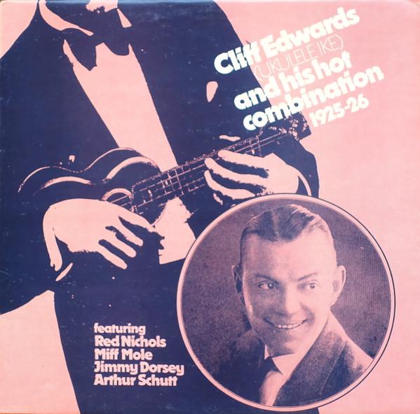 

LP Record CLIFF UKULELE IKE EDWARDS HIS H Cliff Edwards Ukulele Ike His H FV203 Fountain Record 1978 UK Jazz Used