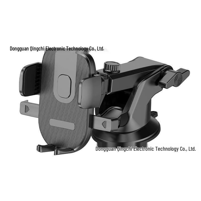 Universal Car Phone Holder with Suction Cup - Anti-shake Dashboard & Windshield Mount