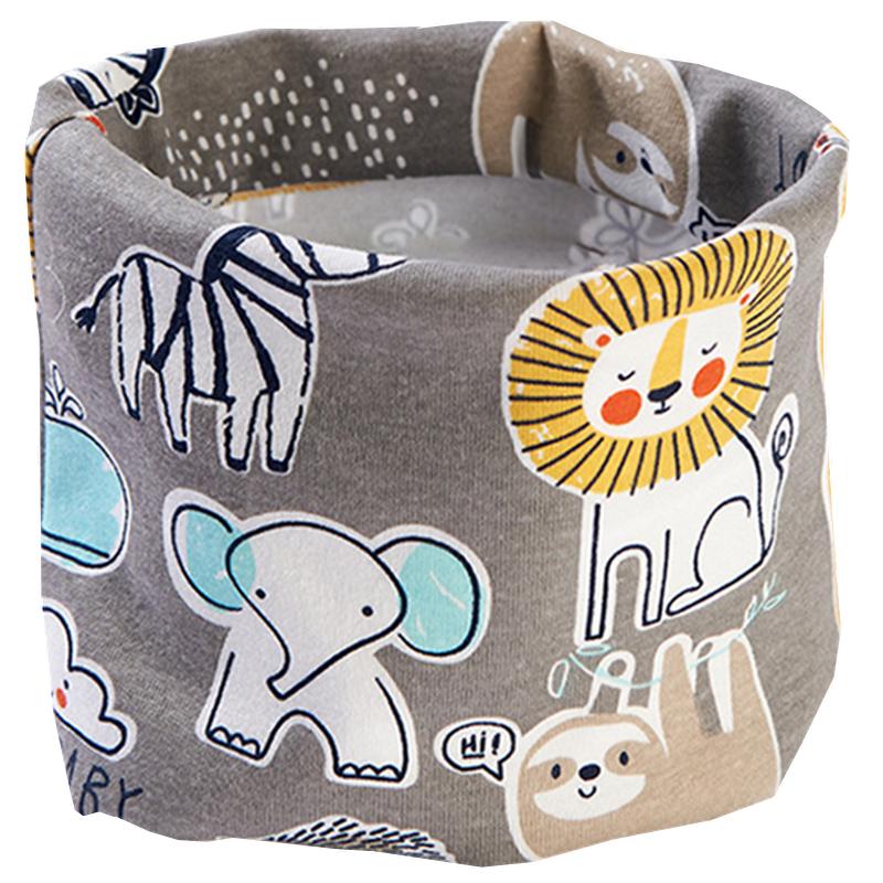 Nová jarní podzimní dětská šála Módní dětská bavlněná šála pro chlapce a dívky Šála s O-kroužkem Dětský límec Dětská nákrčník