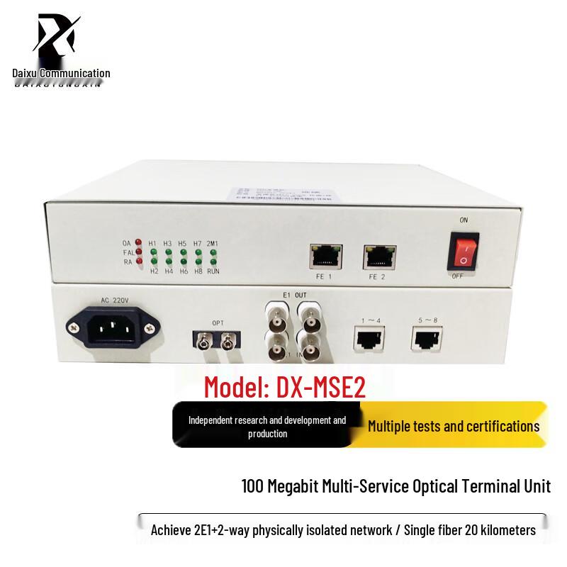 DX-MSE2 Multi-Service Fiber Optic Modem