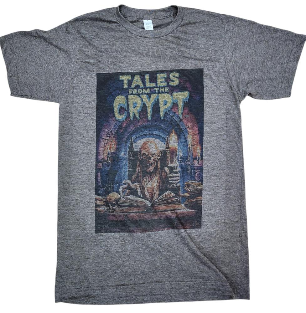 Tales From The Crypt Horror Movie Men039s Vintage brown color Tshirt Size S3XL Unisex T-Shirt XXL