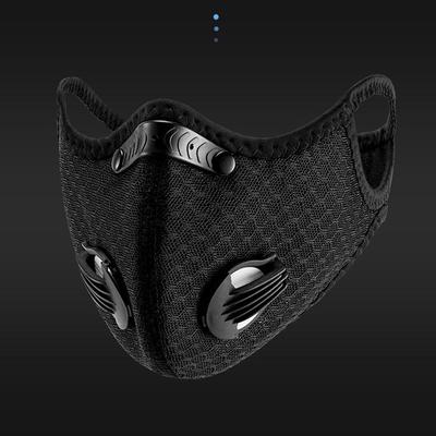 Yin Dust With 4 Filters 4 Exhaust Valves Half Face Reusable Dustproof Respirator