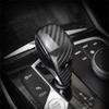 Real Dry Carbon Fiber Gear Shift Knob Trim Cover For BMW 3 Series G20 -