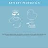 Mini Silicone Light Waterproof Bath Toy Light Bedroom Children's Sleep Light