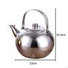 Stainless Steel Tea Kettle,Water Kettle 67oz Teapot with Filter,Water Boiler for Camping Year