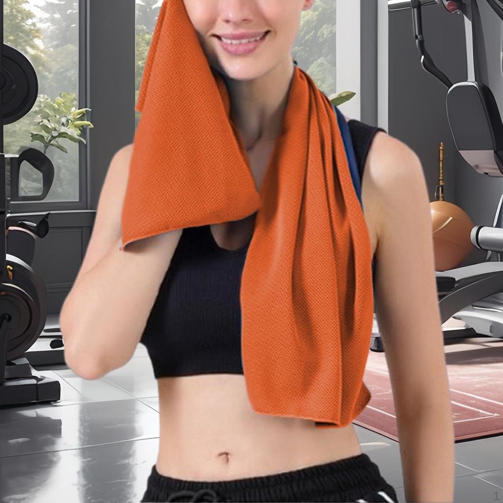 Towel Sports Light Fast Drying Training Cloth with Storage Cover Ice for The Runtime of