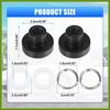 1Set Window Bushings Fits for Mazda Miata Base Convertible 2 Door 1990-2005 Replaces 909-925 Replace Parts Vehicle Components