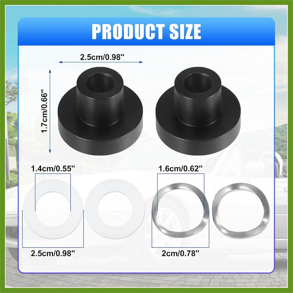 1Set Window Bushings Fits for Mazda Miata Base Convertible 2 Door 1990-2005 Replaces 909-925 Replace Parts Vehicle Components