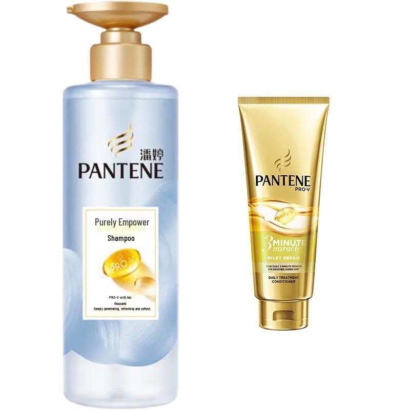 Pantene PRO-V Purifying Scalp Shampoo & Conditioner Set