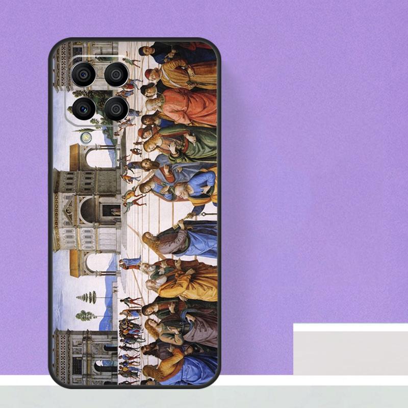 Renaissance Art Paint Case For Samsung Galaxy M16 M11 M21 M31 M20 M23 M54 M14 M34 M13 M52 M32 M12 M36 M56 M15 M55 Samsung M33