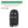 Silikon Auto Smart Key Hülle Abdeckung Für Jeep Renegade Wrangler Patriot Grand Cherokee WK2 KL Compass Liberty FIAT Zubehör