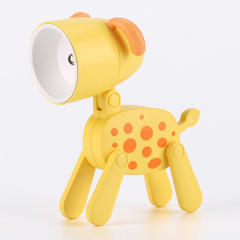 Spotted Puppy Mini Night Light - Cute DIY Cartoon Lamp for Desk