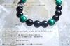 Kanoishi for Protection from Evil and Good Morion Malachite Bracelet for Men and 10mm Natural Stone Power Stone 18cm [Amulet Fortune] Women,