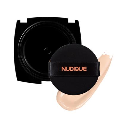 Nudique Half-skin Cushion VER2. Refill SPF50+ PA+++ UV/wrinkle/whitening Functional Foundation Pact, Radiant Water Glow, 15g, 1 Piece