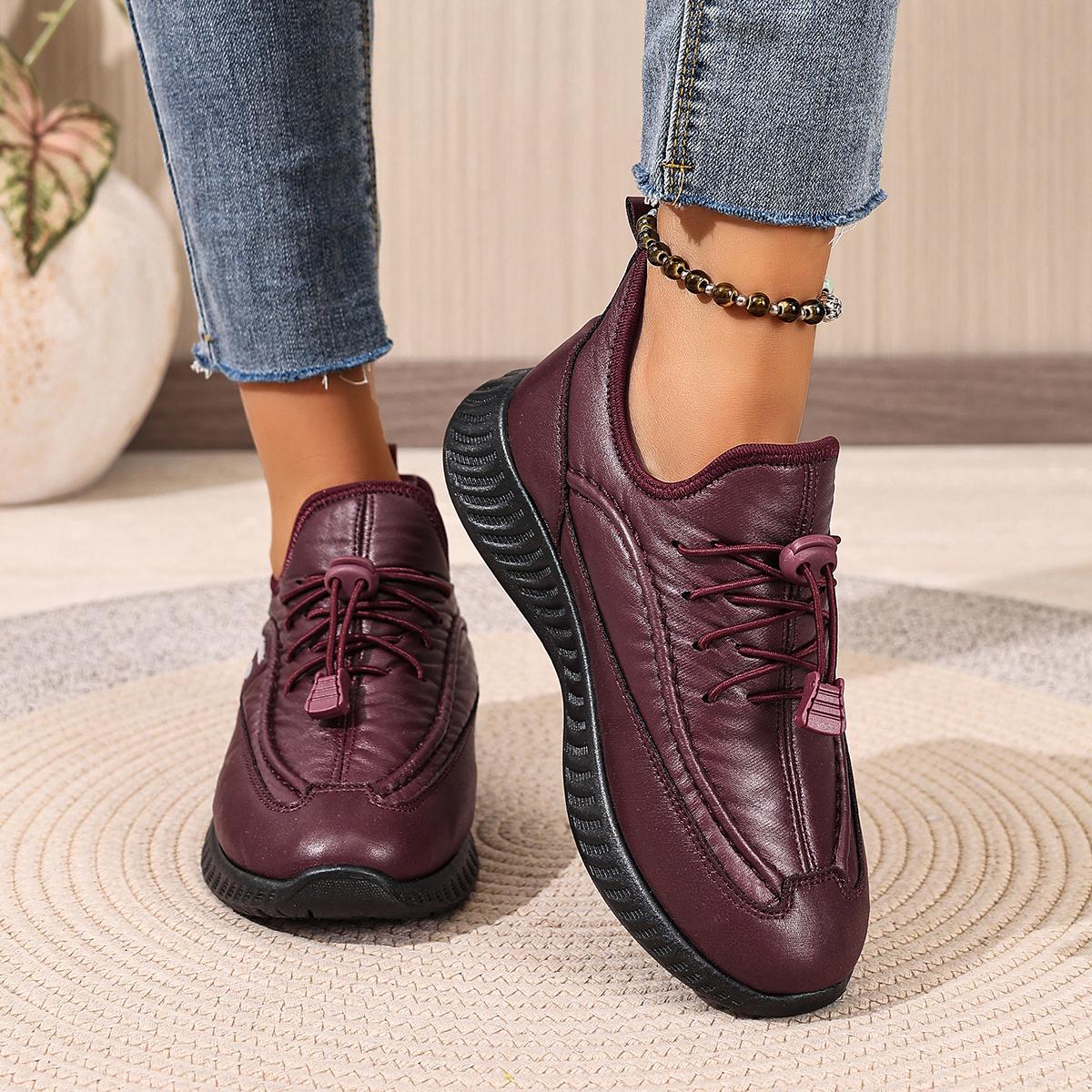 

Winter New Women s Cotton Shoes Warm Casual Versatile Waterproof Anti slip Durable Free Shipping Women s Cotton Comfortable Soft Sole Non slip Design 36