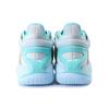 Li Ning Sonic 9 Shock Absorption Anti-Slip Wear-Resistant Mid-Top Basketball Shoes Men Basketball Shoes Blue Gray ABAR011-8