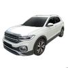 Déflecteurs d'air - Volkswagen T‑Cross (depuis 2019) - 4 pièces - Teinté noir - Aérodynamique, montage facile