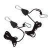 2Pcs Rope Hangers Strong Load Bearing Capacity Lightweight Portable Tent Adjustable Rope Buckle for Outdoor