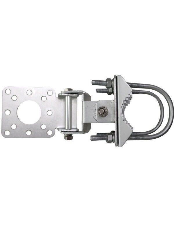 Adjustable Iron Antenna Mount: Multi-Angle Network Bridge Clamp with Dacromet Plating