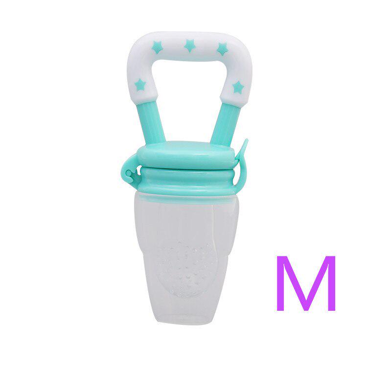 Silicone Baby Food Feeder Nipple Safe Milk Feeder for Baby with Handle Pacifier Bottles Nibbler Fresh Fruit Snack Holder 3 Month