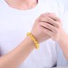 1Pc Fengshui Wohlstand Armband 10mm Natürliche Perlen Armbänder Einzelne Pi Xiu Viel Glück Handgelenk Kette YSX