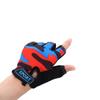 Skating Half Finger Golves Children Cycling Gloves Riding Equipment Camouflage Bike Mittens