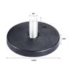 4 Pezzi Piedini Livellanti Regolabili a Vite per Mobili Scorrevoli per Libreria Tavolo Sedia Gambe Divano Letto Filettatura M8*16mm/18mm Base 40mm/50mm