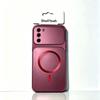 Casing for Samsung Galaxy S23+ S23 Magnetic Metallic Big Window Case