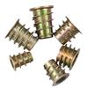 75Pcs Hexagon Socket Screw Connectors Bolt Fastener Threaded Inserts Nut Combination Tool Kit For Wooden Furniture