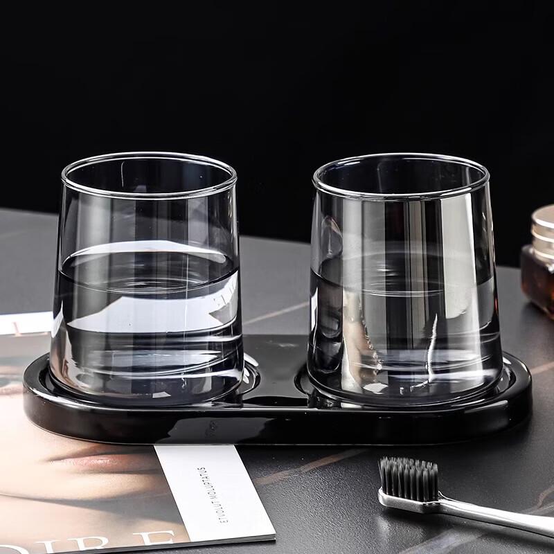 

Glass Mouthwash and Tea Cup Set