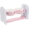 Ceramic Cat Food Bowl Double Bowls Protect Neck Health Pink 1Set