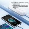 Toocki 100W Fast Charging Data Cable for Huawei P70, P40, P50, Mate 60, Honor 9, Nova