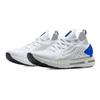 Under Armour HOVR Phantom RN Metallic Comfortable Sports Shock Absorption Low-Top Lifestyle Shoes Men Sneaker White Blue 3025351-100
