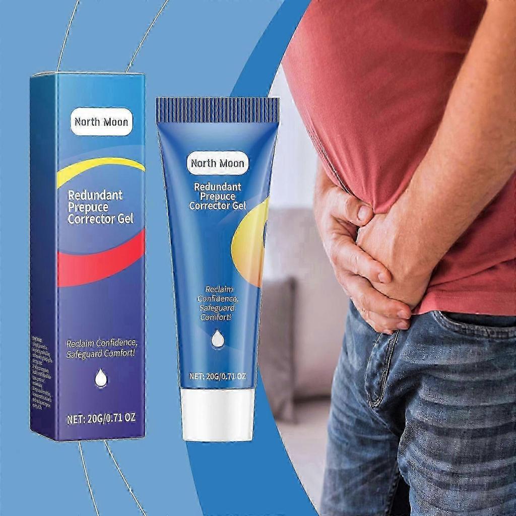 1-5x Redundanter Vorhautkorrektur-Gel, Natürliche Inhaltsstoffe Phimose Vorhautkorrektur-Gel, Korrektur-Gel für Übermäßige Vorhaut