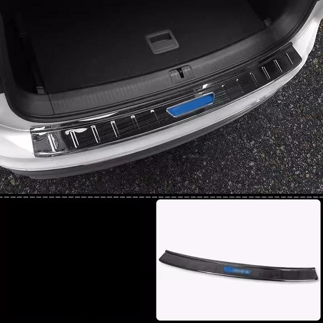 Trunk Guard Boot Protection Plate For Volkswagen Tiguan MK2 Car Threshold Guard Protective Bar Guards Stainless Steel