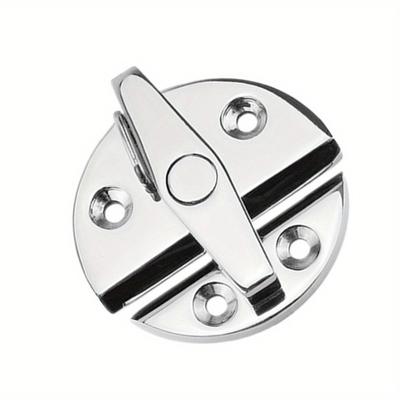 Loquet de porte de bateau en acier inoxydable 316, loquet de porte de bateau, bouton rotatif rond, loquet à torsion, loquet de bateau, yacht