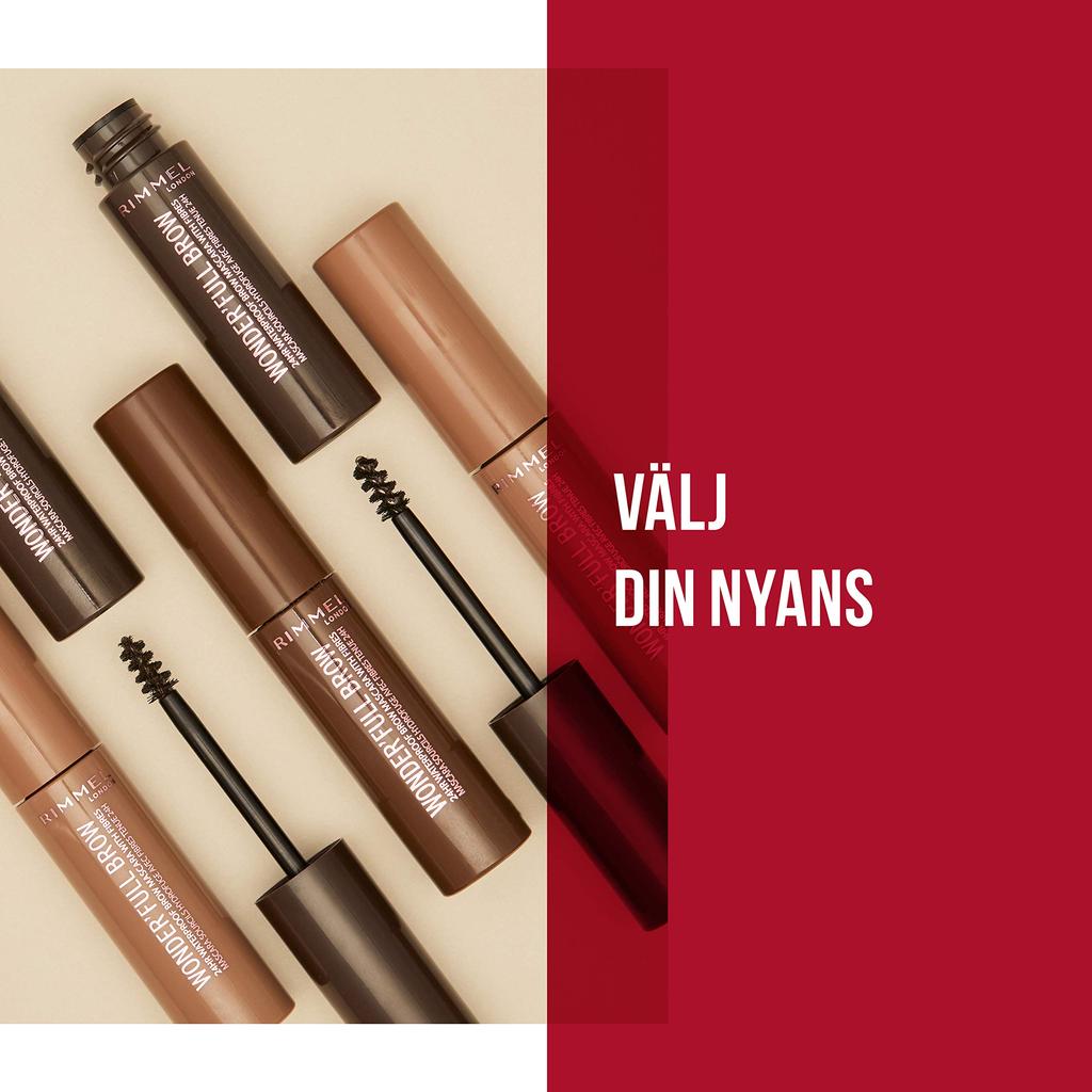 RIMMEL Wonderful Brow Mascara 001 Blonde 4,5 ml