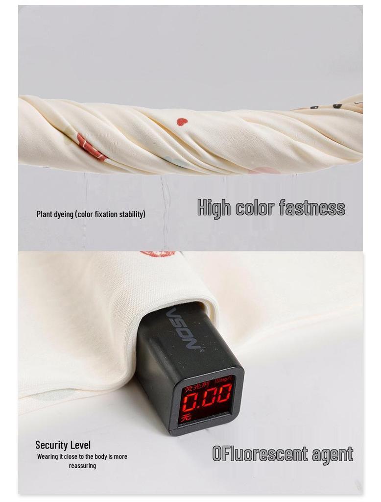 Antibacterial Xinjiang Cotton Nightgown: Women's A-grade Pure Cotton, Chest Pads, Summer Plus Size, Cute Homewear Dress