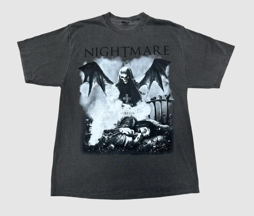 Футболка A7X Avenged Seven*fold Nightmare Размер S-5XL Comfort Colors Репринт Унисекс Футболка S