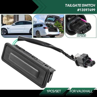 Auto Heckklappe Kofferraum Entriegelungs Öffnungsschalter Taste Kofferraum 13597499 22902867 oder Vauxhall Opel Insignia Tourer Kombi 2014-