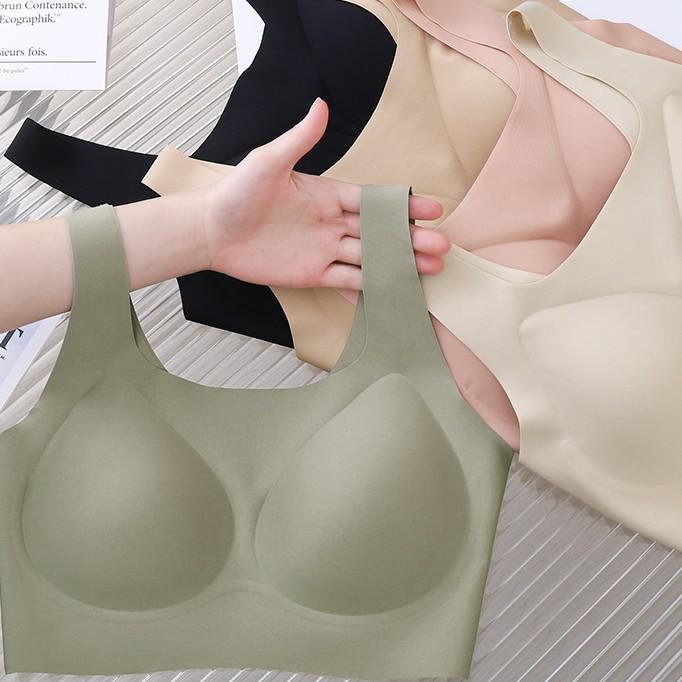 Seamless Lift & Support Wireless Bra for Small Busts - Enhances Fullness & Covers Underarm Fat for a Beautiful Back