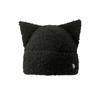 Cartoon sweet cute cat ears knitted hat women's autumn and winter warm ear protection love pullover hat