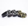 Men's Belt Lion Head Personality Fashion Casual Trend Belt Pure Cowhide Belt